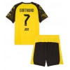 Borussia Dortmund Jobe Bellingham #7 Hemmaställ Barn 2025-26 Korta ärmar (+ Korta byxor)